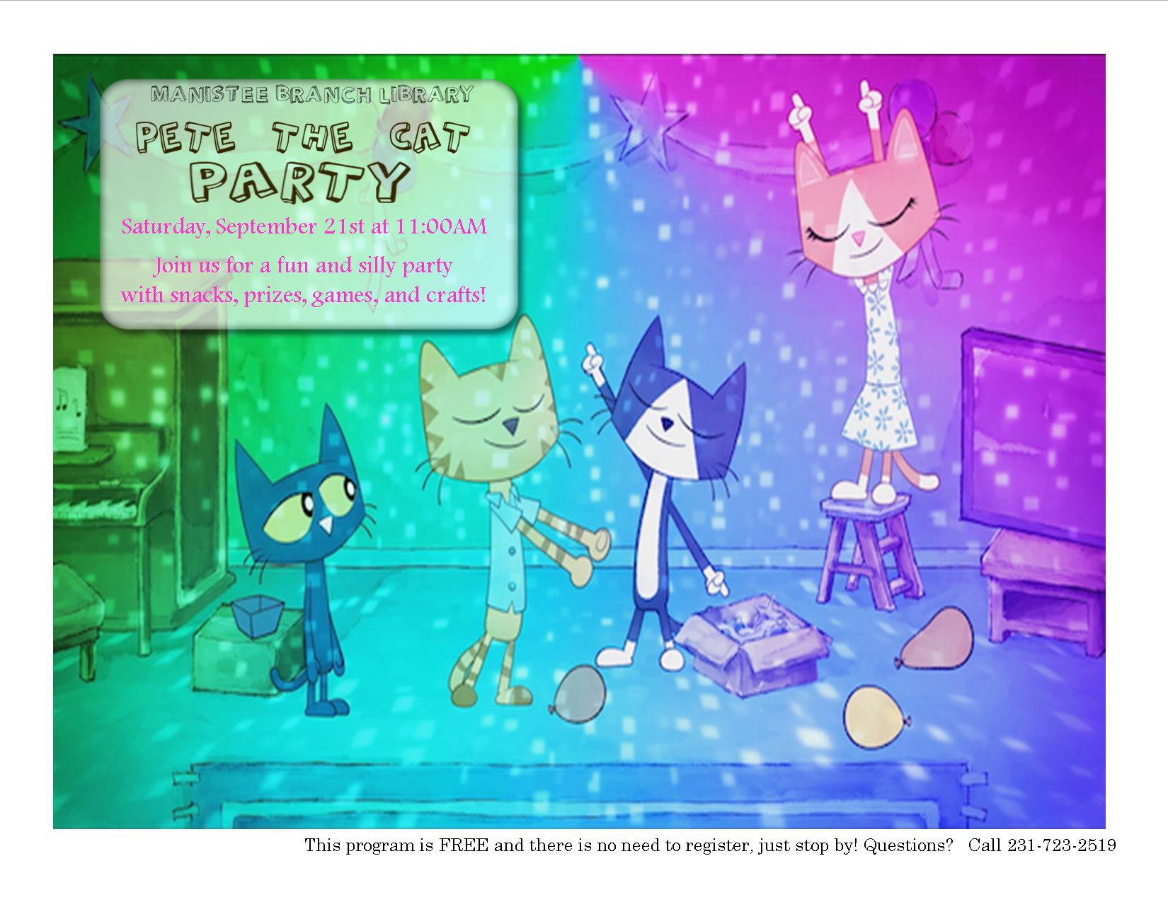 Pete The Cat Party Games